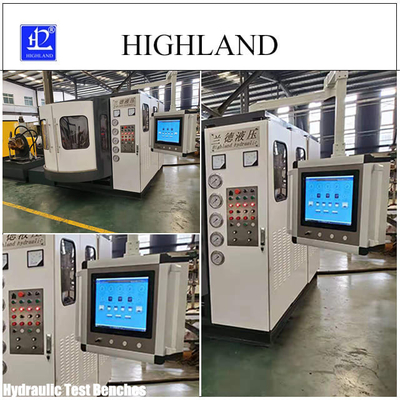 HIGHLAND Estación de perforación giratoria Bancos de ensayo hidráulicos 160 kW Pruebas de bombas hidráulicas y motores