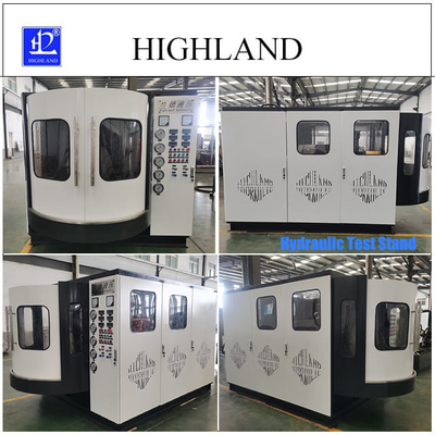 HIGHLAND Teststand hidráulico de alto rendimiento 90 Kw 380 L/min Equipo de caudal