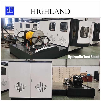 HIGHLAND Teststand hidráulico de alto rendimiento 90 Kw 380 L/min Equipo de caudal