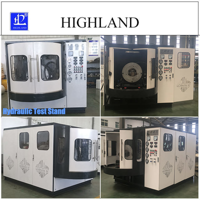 HIGHLAND Estación de perforación giratoria 380 L/min Cantidad de flujo Estandares de ensayo hidráulicos Estructura compacta 90 Kw