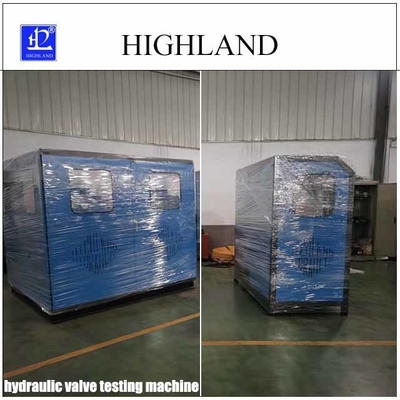 Prueba del sistema de válvula hidráulica con la máquina de prueba de válvula hidráulica para excavadoras