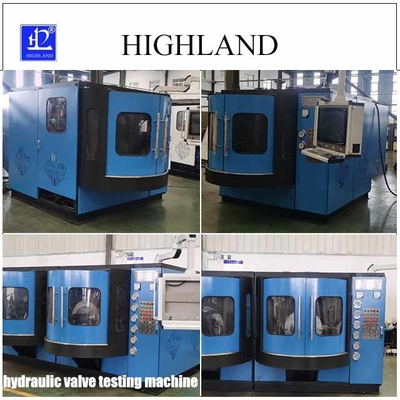 Prueba del sistema de válvula hidráulica con la máquina de prueba de válvula hidráulica para excavadoras