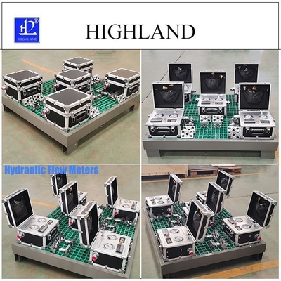 HIGHLAND Tester hidráulico de alto rendimiento de flujo preciso para mezcladoras de cemento