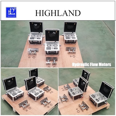 Display de datos HIGHLAND Medidores de flujo hidráulico Presión máxima 420 bar Para mezclador de cemento