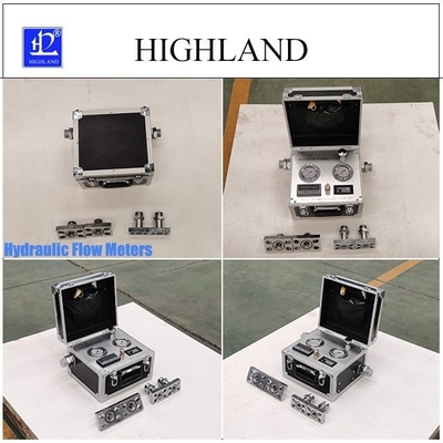 Display de datos HIGHLAND Medidores de flujo hidráulico Presión máxima 420 bar Para mezclador de cemento
