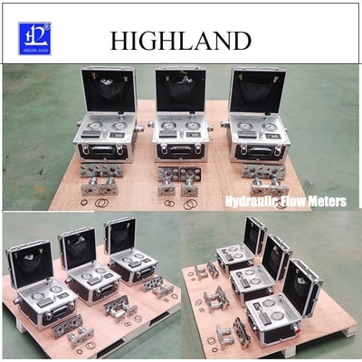 Prueba de seguridad del probador hidráulico HIGHLAND Prueba del caudal hidráulico con pantalla de datos