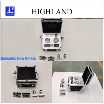 Prueba de seguridad del probador hidráulico HIGHLAND Prueba del caudal hidráulico con pantalla de datos