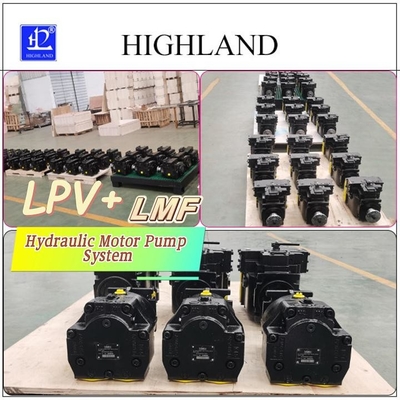 Sistema de bomba de motor hidráulico LPV110 de rendimiento superior: componentes hidráulicos, componentes de potencia, mayor eficiencia