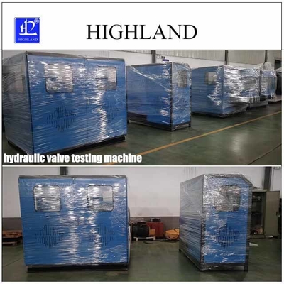 Bancos de prueba de válvulas hidráulicas HIGHLAND 450 L/min Cálculo de caudal Rendimiento confiable Personalización personalizada