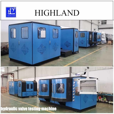 Bancos de prueba de válvulas hidráulicas HIGHLAND 450 L/min Cálculo de caudal Rendimiento confiable Personalización personalizada