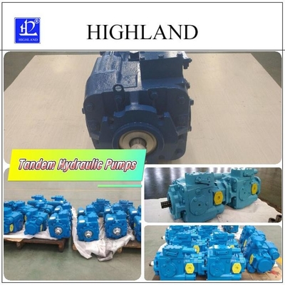 Casas de hierro fundido, bombas hidráulicas de camiones subterráneos con modelo PV22+MV23