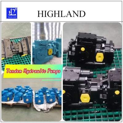 Casas de hierro fundido, bombas hidráulicas de camiones subterráneos con modelo PV22+MV23