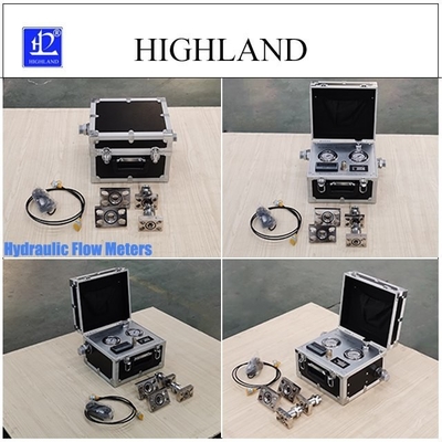 MYHT-1-4 Medidores de flujo hidráulicos con visualización de datos para el rango de temperatura del aceite -20C-150C