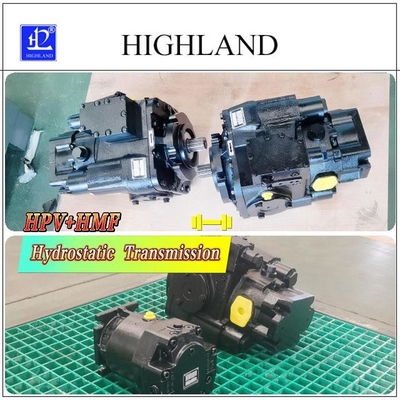 Maquinaria de plantación Principio de transmisión hidrostática Componentes hidráulicos