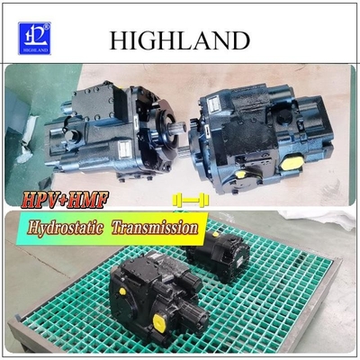 Maquinaria de plantación Principio de transmisión hidrostática Componentes hidráulicos