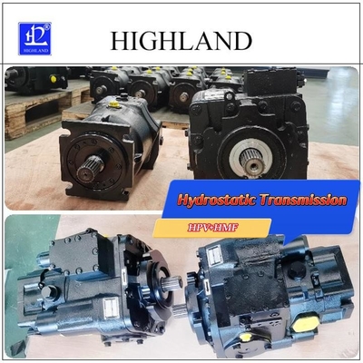 Método de carga manual con transmisión de transmisión de transmisión hidrostática HPV90 HMF90