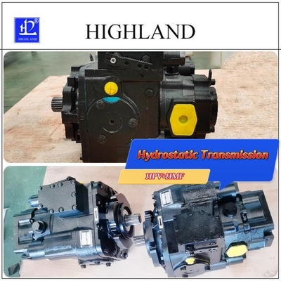 Método de carga manual con transmisión de transmisión de transmisión hidrostática HPV90 HMF90