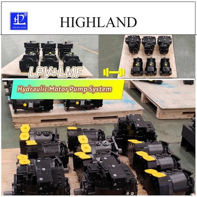 Sistema de bomba industrial motorizado con potencia continua confiable
