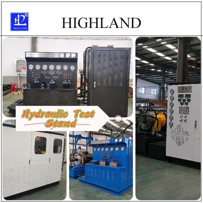 HIGHLAND Test Stands hidráulicos Solución de eficiencia energética para la mina de carbón con datos completos de detección