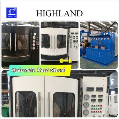 HIGHLAND Teststands hidráulicos equipados con un dispositivo de prueba de presión hidráulica fácil de operar