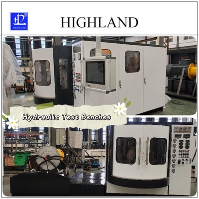 Rendimiento comprobado con el banco de ensayo hidráulico HIGHLAND - Presión 42 Mpa