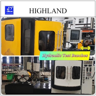 Rendimiento comprobado con el banco de ensayo hidráulico HIGHLAND - Presión 42 Mpa