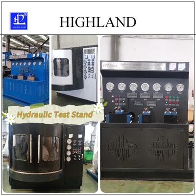HIGHLAND Estandes de ensayo hidráulicos de estructura compacta diseñados para excavadoras locales