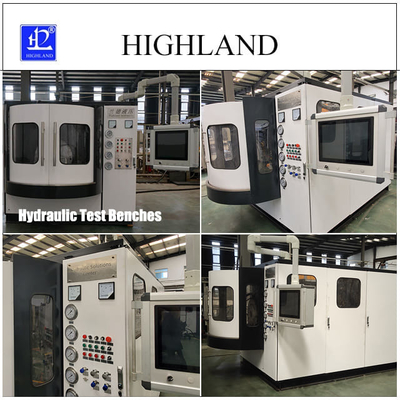 HIGHLAND Minas de carbón Bancos de pruebas hidráulicos Capacidad de caudal 450 L/min Pruebas de bombas hidráulicas y motores