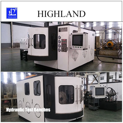 HIGHLAND Minas de carbón Bancos de pruebas hidráulicos Capacidad de caudal 450 L/min Pruebas de bombas hidráulicas y motores