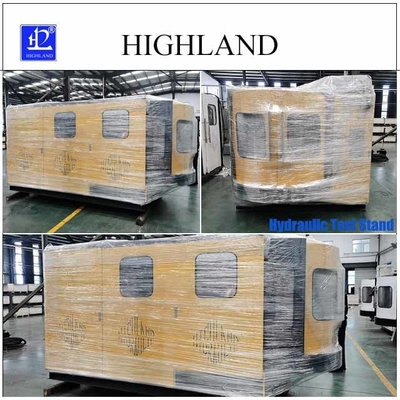 Soluciones de prueba a medida Estandes de prueba hidráulicos Personalización para excavadoras