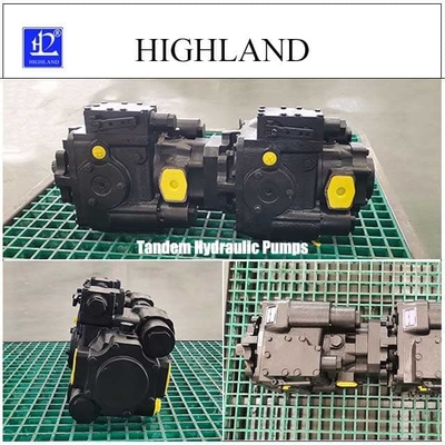 Componentes del sistema hidráulico Recolectoras Tandem Bombas con construcción de hierro fundido