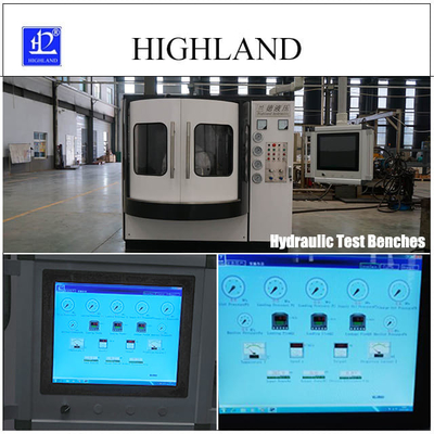 Bancos de ensayo hidráulicos de 250 kW con datos de detección completos, velocidad de flujo de 500 L/min Equipo de ensayo hidráulico