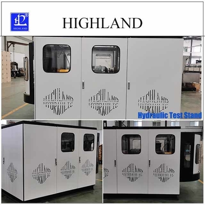 Estandes de ensayo hidráulicos personalizables para excavadoras de HIGHLAND