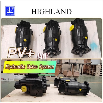 Sistema de accionamiento hidráulico de la bomba de pistón axial para un rendimiento superior