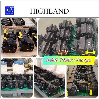 Pumpas de pistón axial de fabricación personalizada buena estabilidad para cosechadora de arroz