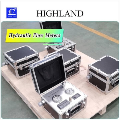 Monitoreo de la temperatura con medidores de flujo hidráulico HIGHLAND y pantalla de datos