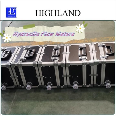 Monitoreo de la temperatura con medidores de flujo hidráulico HIGHLAND y pantalla de datos