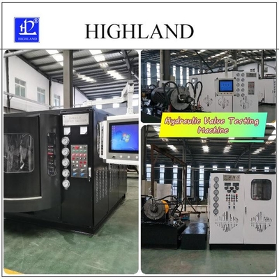Máquina de ensayo de válvulas hidráulicas HIGHLAND YST450 con presión de 42 Mpa para ensayo en minas de carbón