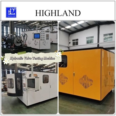 Máquina de ensayo de válvulas hidráulicas HIGHLAND YST450 con presión de 42 Mpa para ensayo en minas de carbón