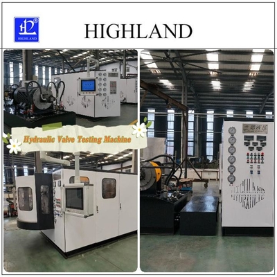 Banco de prueba de válvula hidráulica personalizada diseñado por Highland para la industria de minas de carbón