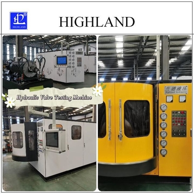 Banco de prueba de válvula hidráulica personalizada diseñado por Highland para la industria de minas de carbón