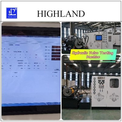 YST450 Máquina de ensayo de válvulas hidráulicas Mina de carbón 42Mpa Banco de ensayo de alta presión