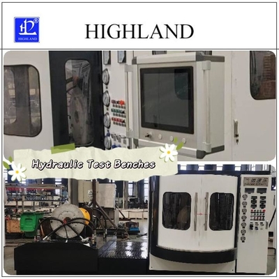 Máquina de ensayo hidráulica HIGHLAND Banco de ensayo hidráulico con alta precisión de filtración de aceite