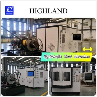 Máquina de ensayo hidráulica HIGHLAND Banco de ensayo hidráulico con alta precisión de filtración de aceite
