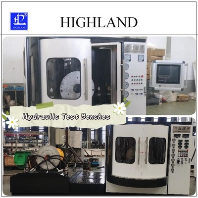 Máquina de ensayo hidráulica HIGHLAND Banco de ensayo hidráulico con alta precisión de filtración de aceite