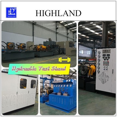 HIGHLAND YST380 Test Stands hidráulicos con estructura compacta y función totalmente automática