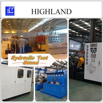Estancia de prueba hidráulica Pruebas eficientes de bombas y motores hidráulicos con la marca HIGHLAND