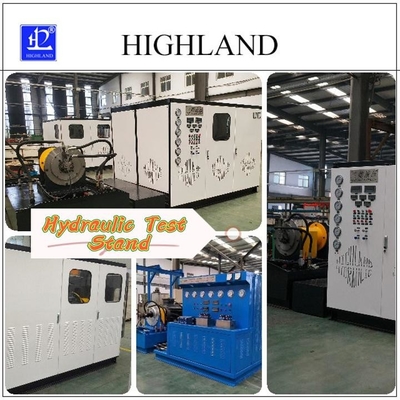 Estancia de prueba hidráulica totalmente automática con HIGHLAND Prueba de la marca bombas hidráulicas y motores