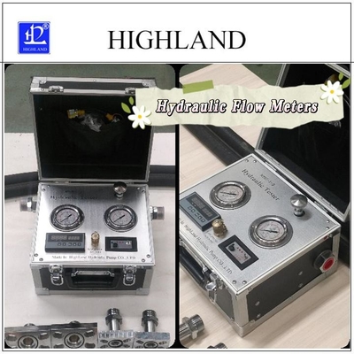 HIGHLAND Medidores de flujo hidráulicos de diseño extraíble Rango de temperatura del aceite -20C -150C