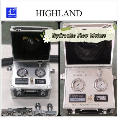 HIGHLAND Medidores de flujo hidráulicos de diseño extraíble Rango de temperatura del aceite -20C -150C
